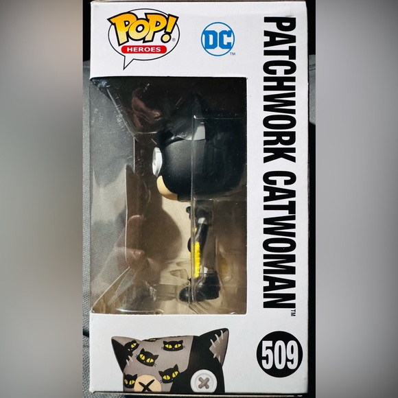Funko Pop DC Heroes Patchwork CatWoman Vinyl Figure Brand New In Box - Picture 4 of 7